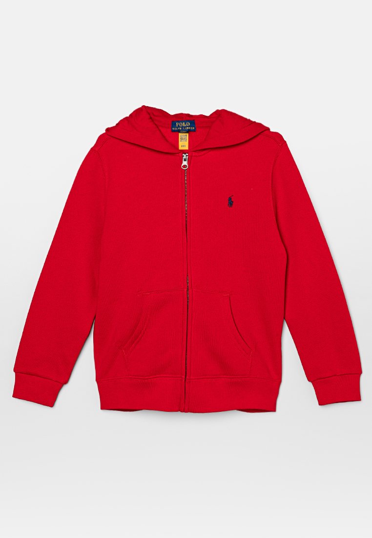 Polo Ralph Lauren Sweater met rits rood