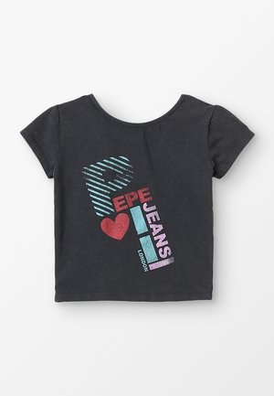 T-shirt print - factory black