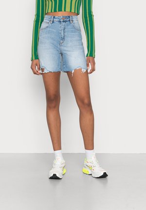 Džínové kraťasy - bleached denim