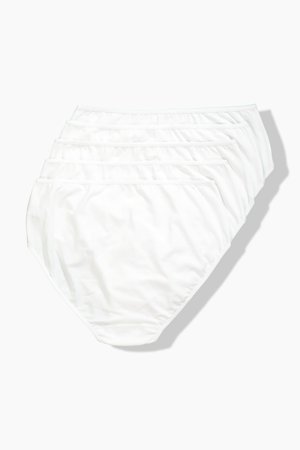 Ulla Popken, LOT DE 5 UNIES JUSQU'À LA TAILLE  - Slip - snow white