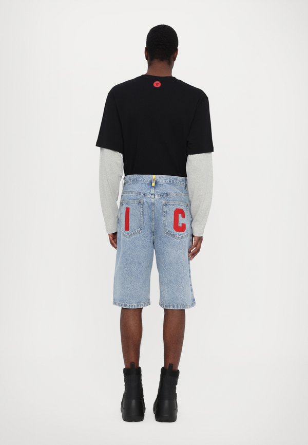 RUNNING DOG  - Denim shorts2