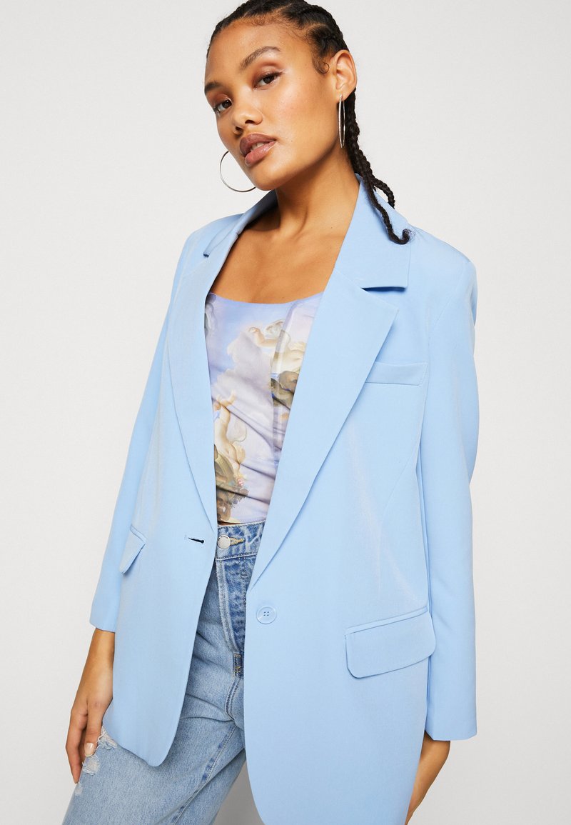 ONLY ONLLANA - Kurzmantel - bel air blue/hellblau - Zalando.de 