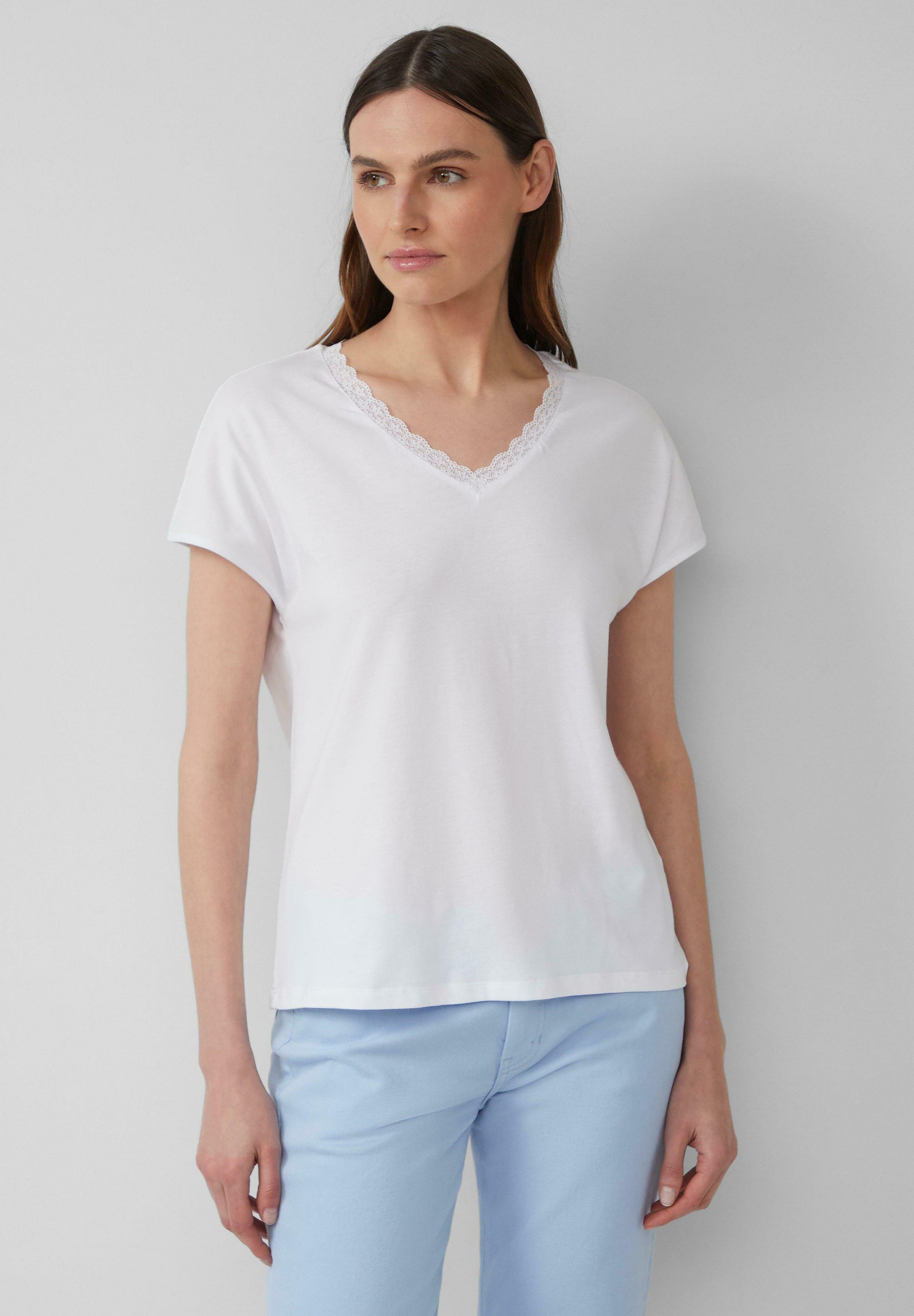 S.Oliver T-Shirt Donna A Righe | Manica Lunga, Girocollo, Vestibilità Regolare In Morbido Jersey Di Cotone