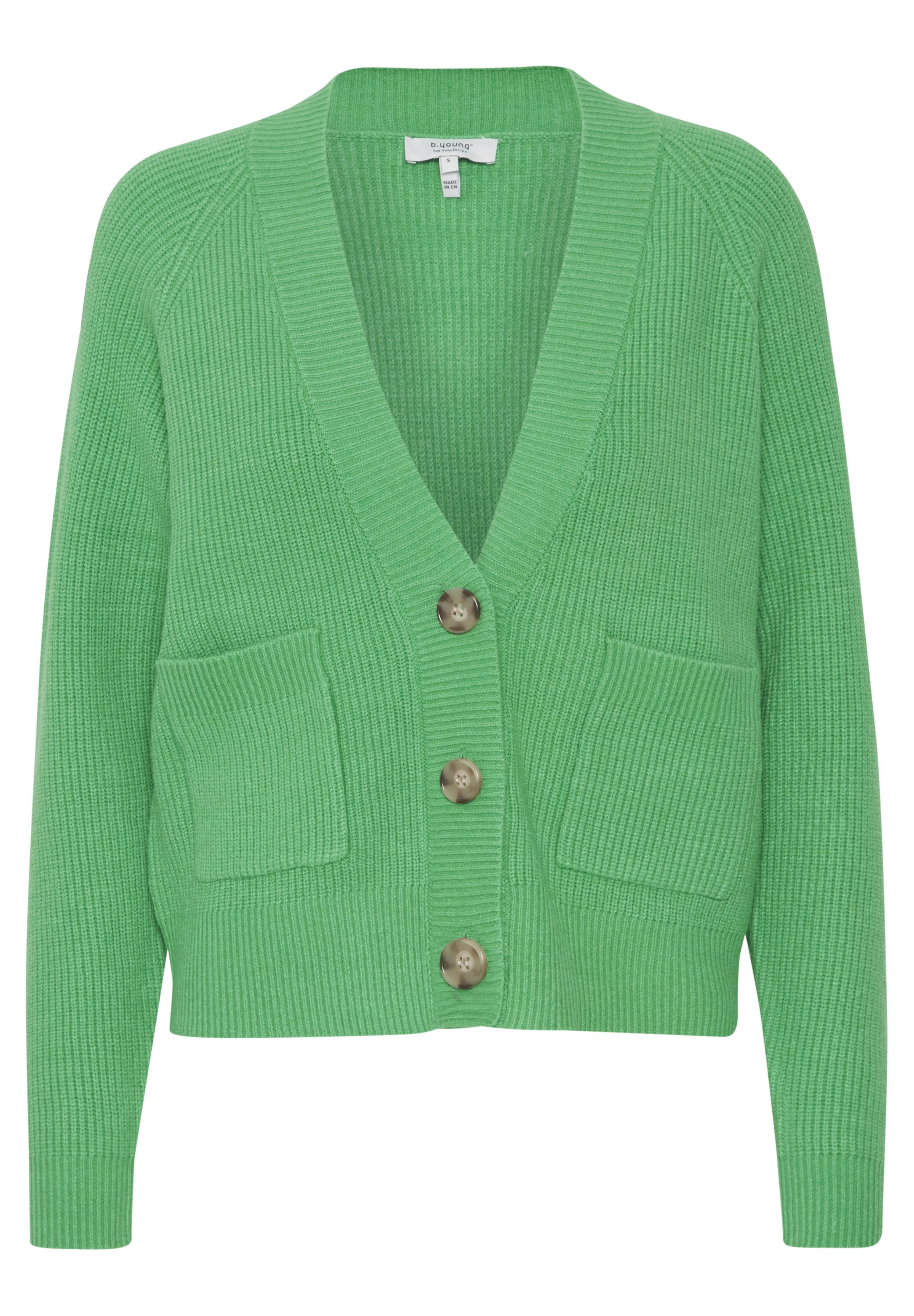 売れ筋商品|||ビーヤング ニット&セーター レディース アウター BYMMPIMBAH - Cardigan - ming green melange ビーヤング ニット&セーター レディース アウター BYMMPIMBA1