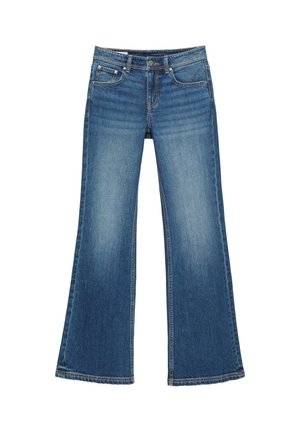 PULL&BEAR, LOW-RISE BOOT-CUT - JEANS - Jean bootcut - blue denim
