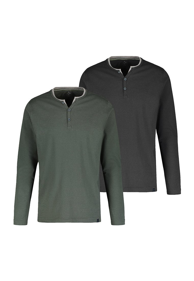 Lerros Longsleeve olijfgroen