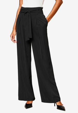 Lipsy WIDE LEG - Kalhoty - black