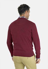 EMBLEMS PICO - Jersey de punto - granate