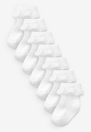 7 PACK  - Chaussettes - white