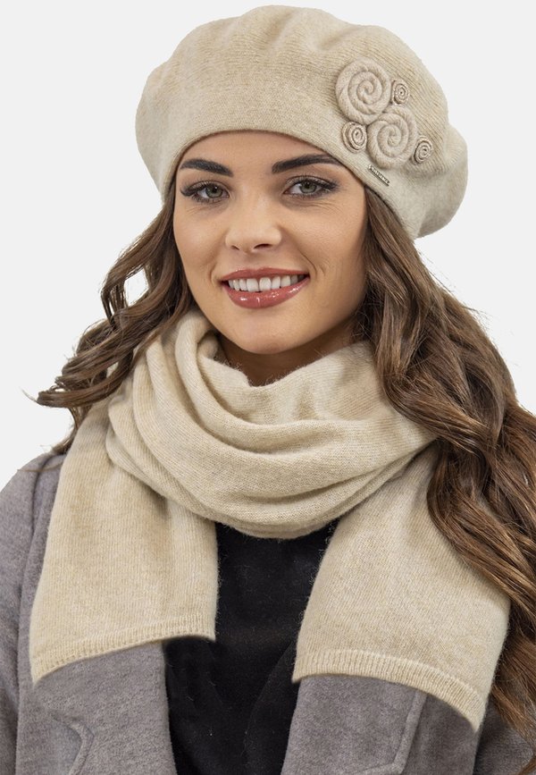 SET - Schal - beige