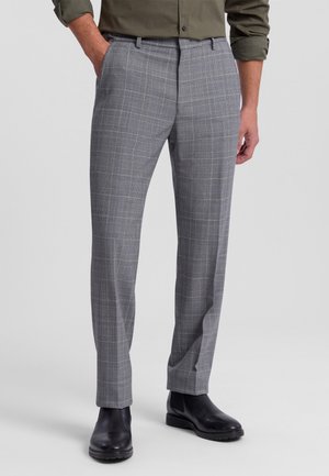 BAUKASTEN KARIERT FUTUREFLEX RICK - Chinos - hellgrau