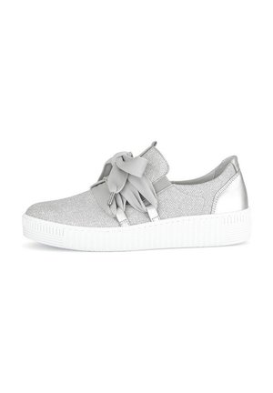 Sneakers laag - silber