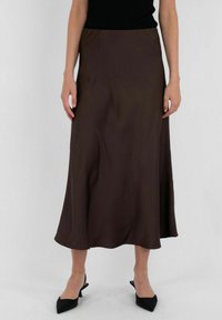 Neo Noir BOVARY   - A-snit nederdel - dark brown