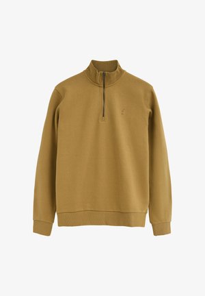 Polo Club, SWEATSHIRT MAN RIGBY GO FL SWEAT ZIPPER NECK IO LONG SLEEVE RELAXED FIT - Sweater - mustard