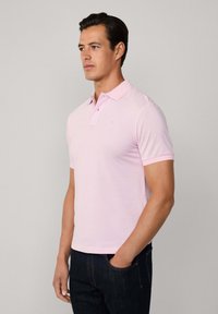 Hackett London SLIM FIT LOGO - Polokošeľa - pink