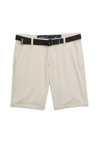 REGULAR STRUCTURED  - Rövidnadrágok - abbey stone mini houndstooth