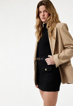 Mini skirts  - black