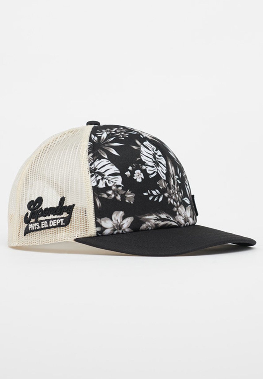 Superdry Cap - black hawaiian/black 