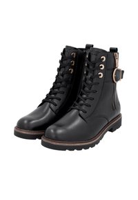 Remonte Bottines à lacets - schwarz