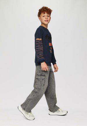 s.Oliver MIT BATMAN - Sweater - navy