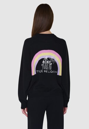 STRICKPULLI RAINBOW - Trui - blackrainbow