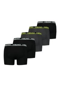 Head 5 PACK BASIC - Boxershorts - black   phantom