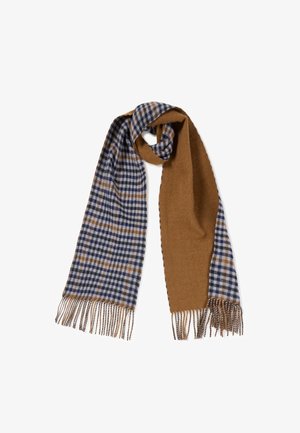 CASH-MERE UNISEX - Sciarpa - camel und grau und navy