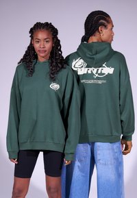 YOURTURN UNISEX - Jersey con capucha - dark green