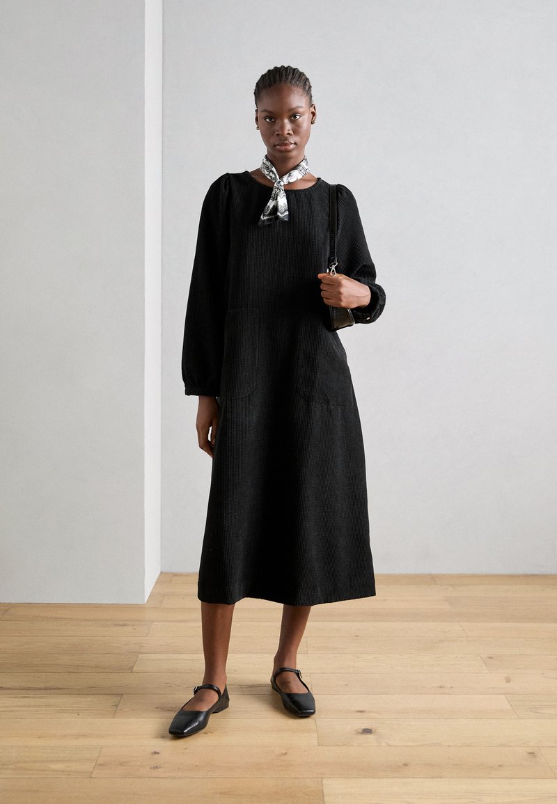 Lollys Laundry MIDI DRESS - Day dress - black - Zalando.ie