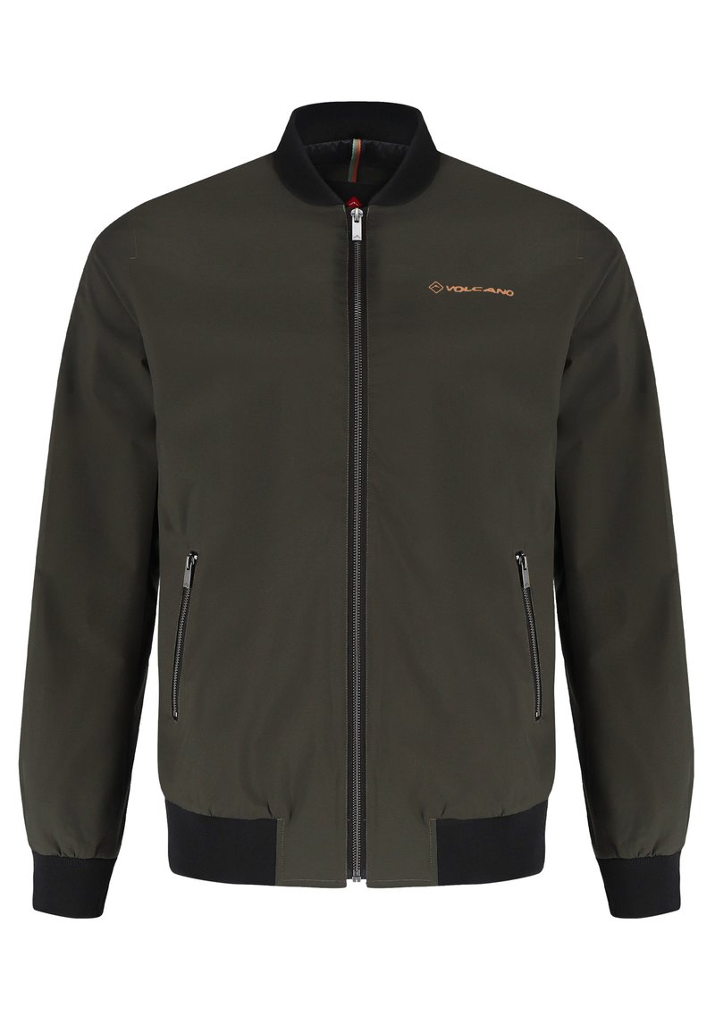 Herren Leichte Jacken | Volcano J TEAM Bomberjacke khaki - CE29515 Herren Leichte Jacken | Volcano J TEAM Bomberjacke khaki - CE29515