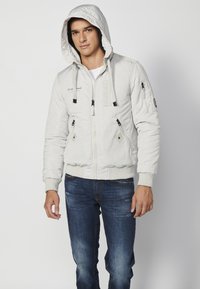 Koroshi Lahka jakna - gris perla   pearl grey