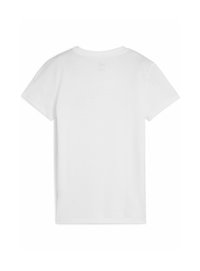 Puma LOGO LAB  - Apdrukāts T-krekls - white