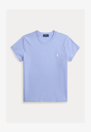 Polo Ralph Lauren, CLASSIC FIT COTTON JERSEY CREWNECK TEE - Basic T-shirt - dress shirt blue