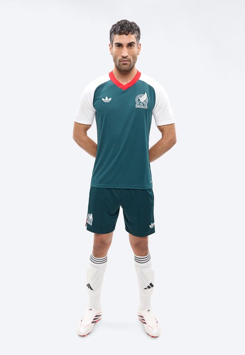 adidas Mexico 26 Away Pre Match Jersey White/Aurora Ivy — foto 2