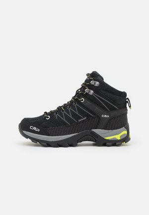 Hiking shoes - nero/lime