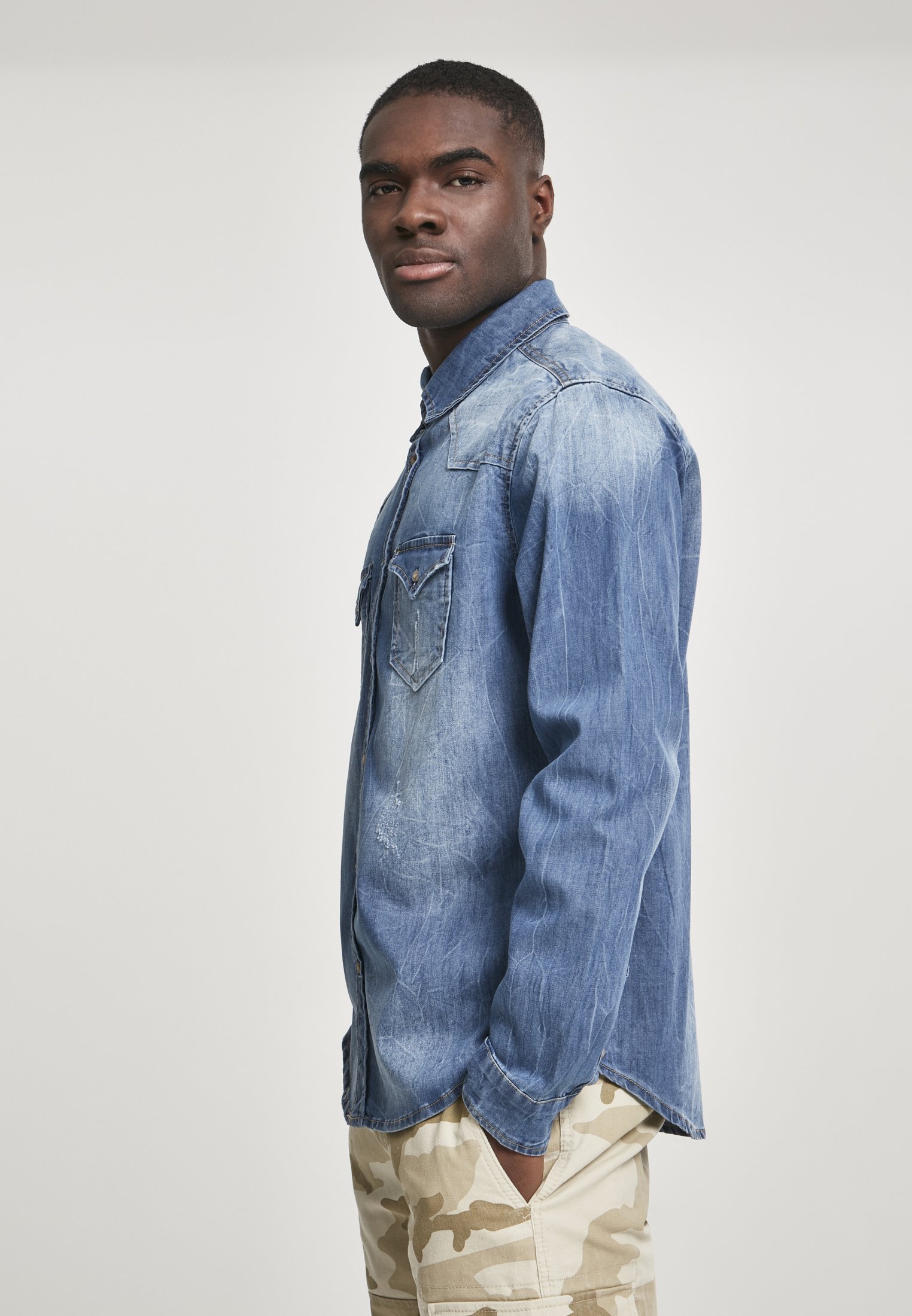 Herren HERREN RILEY DENIMSHIRT - Hemd Herren HERREN RILEY DENIMSHIRT - Hemd