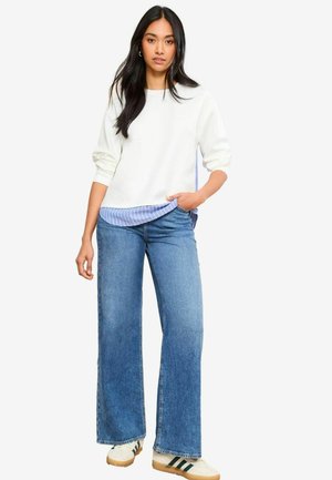 REGULAR FIT - 2-IN-1 - Sweatshirt - cream