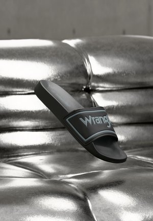 Wrangler AVERELL SLIDER MEN LOW - Σαγιονάρες πισίνας - black