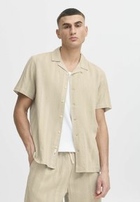 SDPAICK LINEN MIX - Button down-skjorte - vetiver