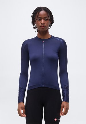 Castelli ESPRESSO 2 LONG SLEEVE - Wielershirt - belgian blue