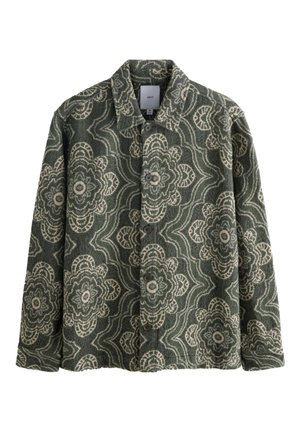 Next REGULAR FIT - PRINTED - Let jakke / Sommerjakker - green