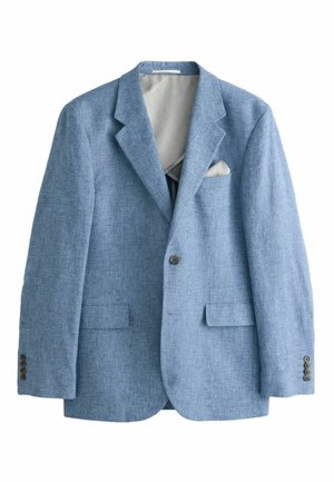 REGULAR FIT-TAILORED TEXTURE - Blazer - blue