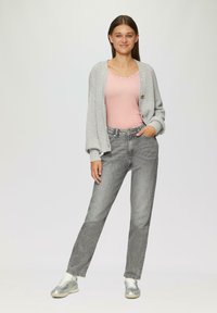 QS Langarmshirt - perlmuttrosa