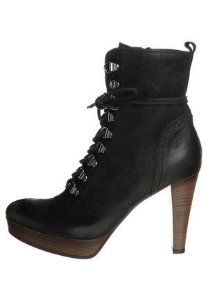 Bottines à talons hauts - black