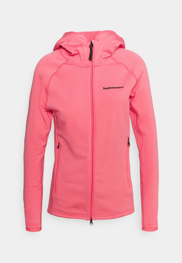 CHILL ZIP HOOD - Fleecetakki - alpine flower