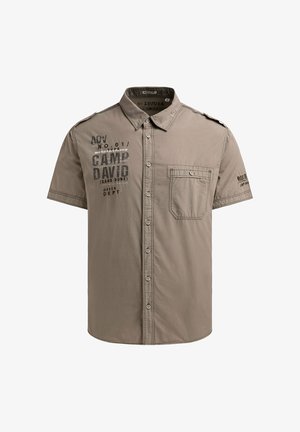 Camp David, CAMP DAVID HEMD MIT BACK-PRINT, BRUSTTASCHE UND STICKEREIEN - Hemd - rock ridge