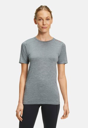 FALKE T-shirt basique - grey heather
