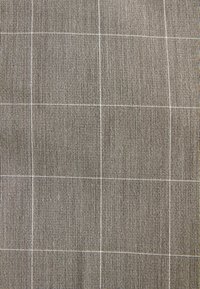 Next SLIM FIT TRIMMED CHECK - Uzvalka bikses - taupe brown