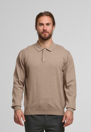 ZANDER - Maglietta a manica lunga - beige mix