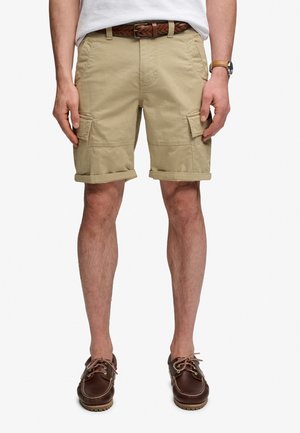 Superdry & Co SUPERDRY VINTAGE CORE CARGO SHORTS.. - Shorts - stone wash